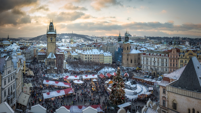 Julmarknad i Prag 1-4 december