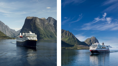 Havila och Hurtigruten
